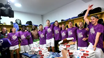 Cum simt fotbaliștii Argeșului accederea în SuperLigă. Robert Moldoveanu, Mario Tudose și Florin Borța, trăirile după îndeplinirea obiectivului