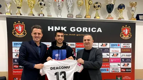 Ronaldo Deaconu a semnat cu echipa care l-a lansat pe Luka Modric: „Este o onoare să merg în campionatul vicecampioanei mondiale și locul de unde a plecat actualul Balon de Aur”