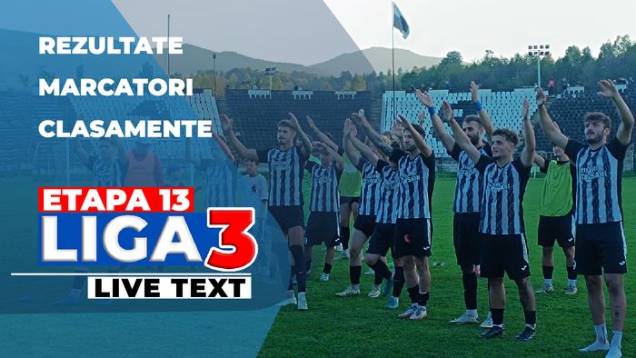 Etapa 13 Liga 3 | Unirea Alba Iulia, Sănătatea Cluj și Petrolul 2 au reușit scorurile zilei. FCSB 2 a executat liderul seriei sale