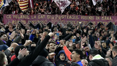 Diferență considerabilă între FCSB și CFR Cluj, la nivel de audiență! Ce formație s-a impus în „duelul spectatorilor”