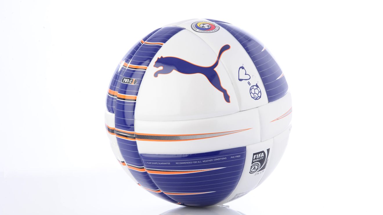 PUMA a realizat prima minge oficială de joc dedicată Cupei României