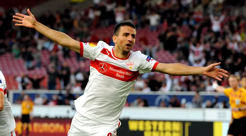 Ibisevici a înscris cel mai rapid gol al sezonului în Bundesliga!** Stuttgart, prima victorie din acest campionat