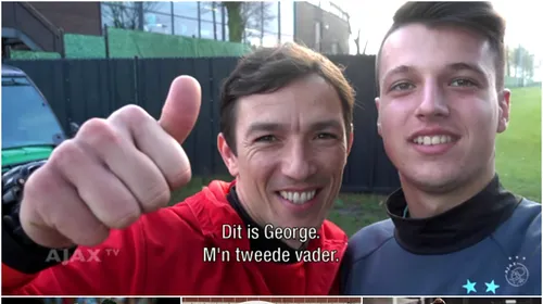 SPECIAL | „Am crezut că-l văd pe Cristi Chivu”. Ogăraru e mândru de singurul român de la Ajax. Cum arată o zi de fotbalist la Academia Ajax | VIDEO