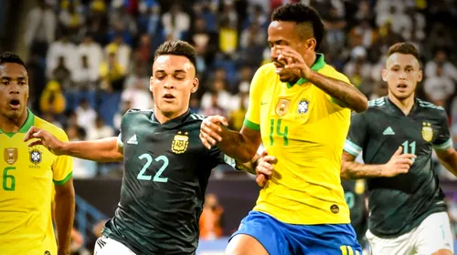 Reacția lui Lionel Scaloni după ce Argentina a învins Brazilia: „Jucătorii îşi dau şi pielea pentru acest tricou”