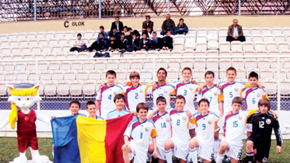 Juniori de argint!** Selecționata Under 13 a pierdut finala de la Ankara