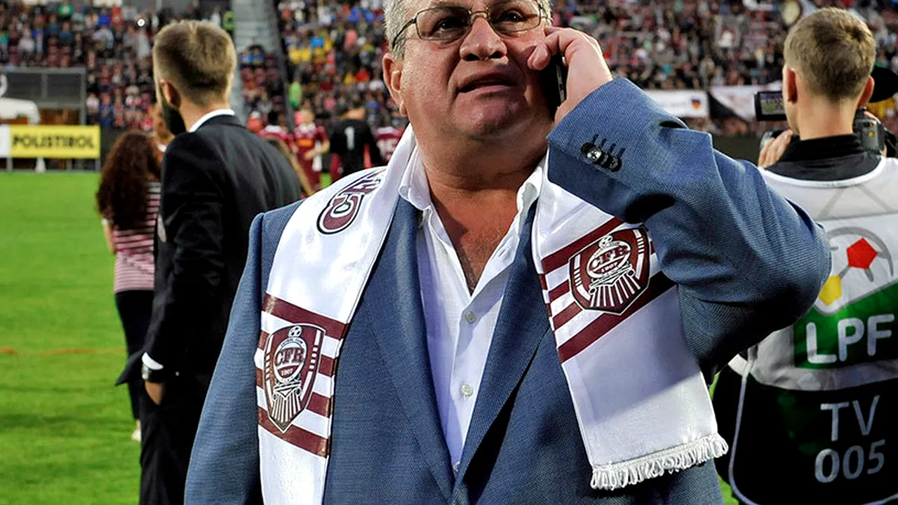 Cel mai longeviv președinte din Liga 1 a demisionat. OFICIAL | Iuliu Mureșan părăsește CFR după 14 ani