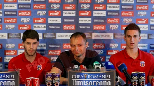 „O victorie în Cupa României este o bucurie,** dar dacă aceasta e împotriva lui Dinamo, bucuria este dublă”