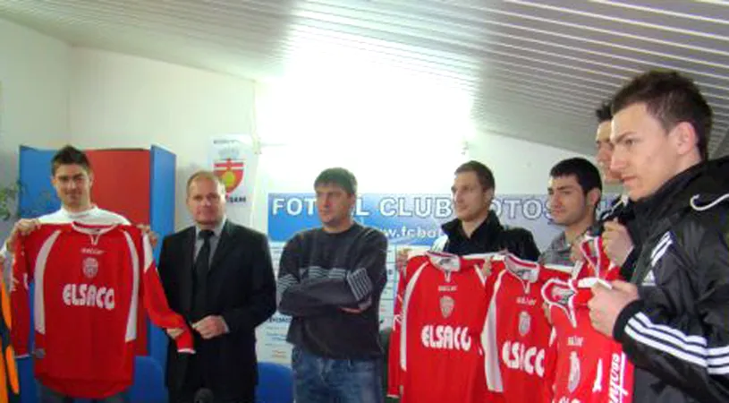 FC Botoșani** și-a prezentat noile achiziții