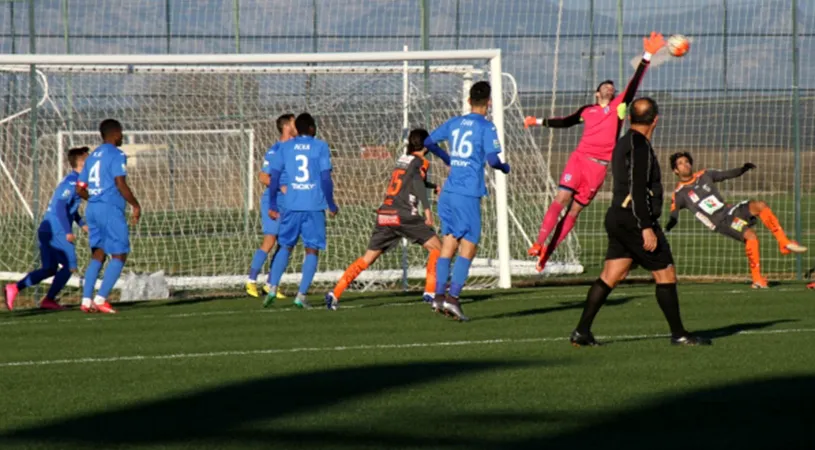 CS U Craiova pierde cu 2-1 amicalul cu ultima clasată din Austria. Straton a primit gol din corner