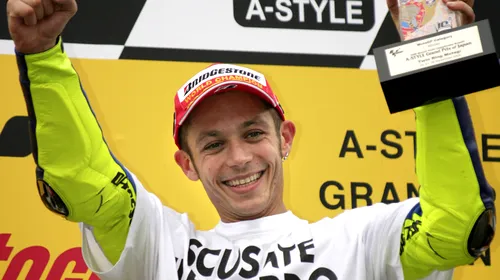 Valentino Rossi a devenit campion mondial