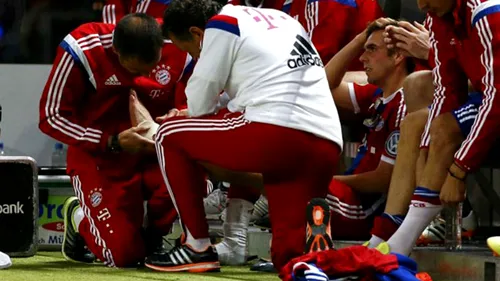 Pierdere mare pentru Pep Guardiola. Philipp Lahm lipsește trei luni, după ce s-a accidentat grav