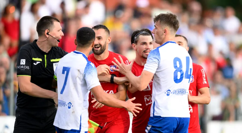 Scandalos! E dorită FC Bihor în Liga 2, oricum, în orice condiții? Arbitrul Motan a ”zgâriat” rău Ghiroda, cu două simulări transformate în penalty-uri, una mutată în careu, și o eliminare | VIDEO