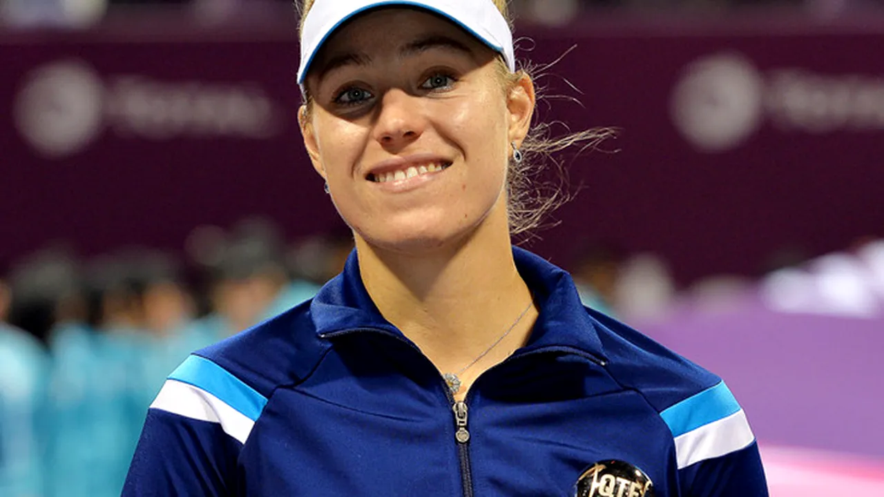 Angelique Kerber a câștigat meciul cu Petra Kvitova, scor 6-2, 7-6, la Turneul Campioanelor