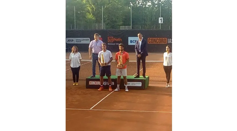 Brazilienii Orlando Luz și Felipe Meligeni, campioni în proba de dublu la Concord Iași Open. Hugo Gaston și Zdenek Kolar, în finala de simplu