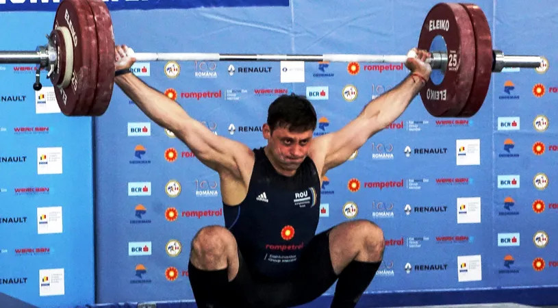 Nicolae Onica, medalie de bronz la Campionatele Mondiale din Turkmenistan, cu nou record personal la totalul olimpic - 391 de kilograme