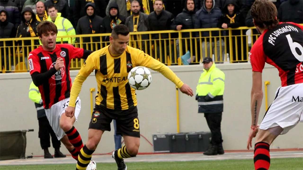 Curtean a înscris din nou pentru Botev Plovdiv în victoria cu Levski Sofia, scor 2-0