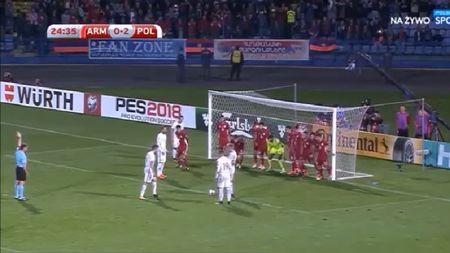 VIDEO | Faza serii în preliminariile Campionatului Mondial s-a petrecut în grupa României. Amatorismul armenilor a fost pedepsit de Lewandowski. Atacantul a devenit golgheterul all-time al Poloniei