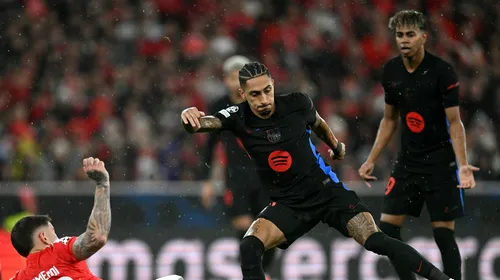 „Aşa gol nu am mai văzut”. Comentatorii români, uluiți de golul lui Raphinha, după o gafă incredibilă a portarului Benficăi