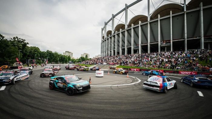 Record de participare la etapa de drift de la Arena Națională. Cât costă un bilet de acces