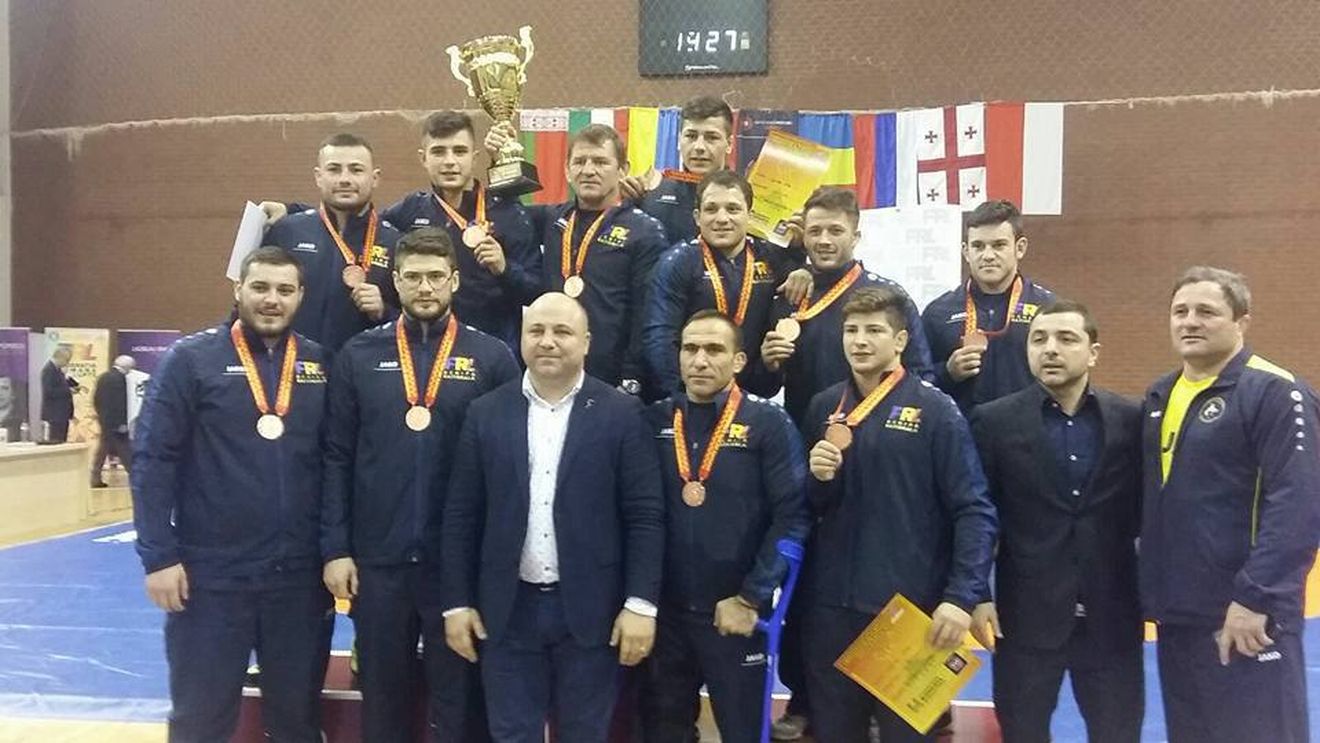 Rezultat istoric al luptelor românești. Echipa de greco-romane a cucerit medalia de bronz la Cupa Europei, competiție găzduită în premieră de România