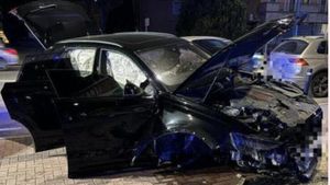 Mario Balotelli, accident terifiant! Mașina e daună totală