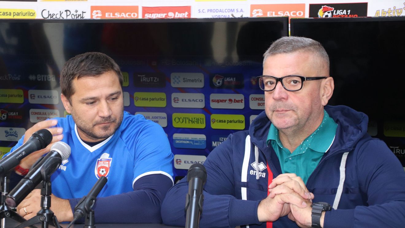 FC Botoșani și-a prezentat oficial noul antrenor: "Nu va fi ușor, dar nu mă tem"