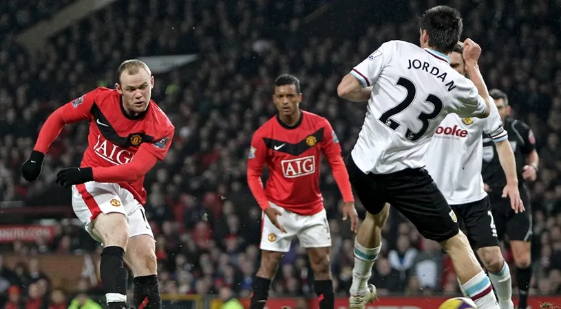 VIDEO** Spectacol cu Rooney și Berbatov, Manchester trece la scor de Burnely