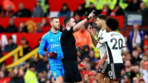 Haos total în Fulham - Manchester United, din FA Cup! Londonezii au primit trei cartonașe roșii în decurs de un minut! | FOTO & VIDEO