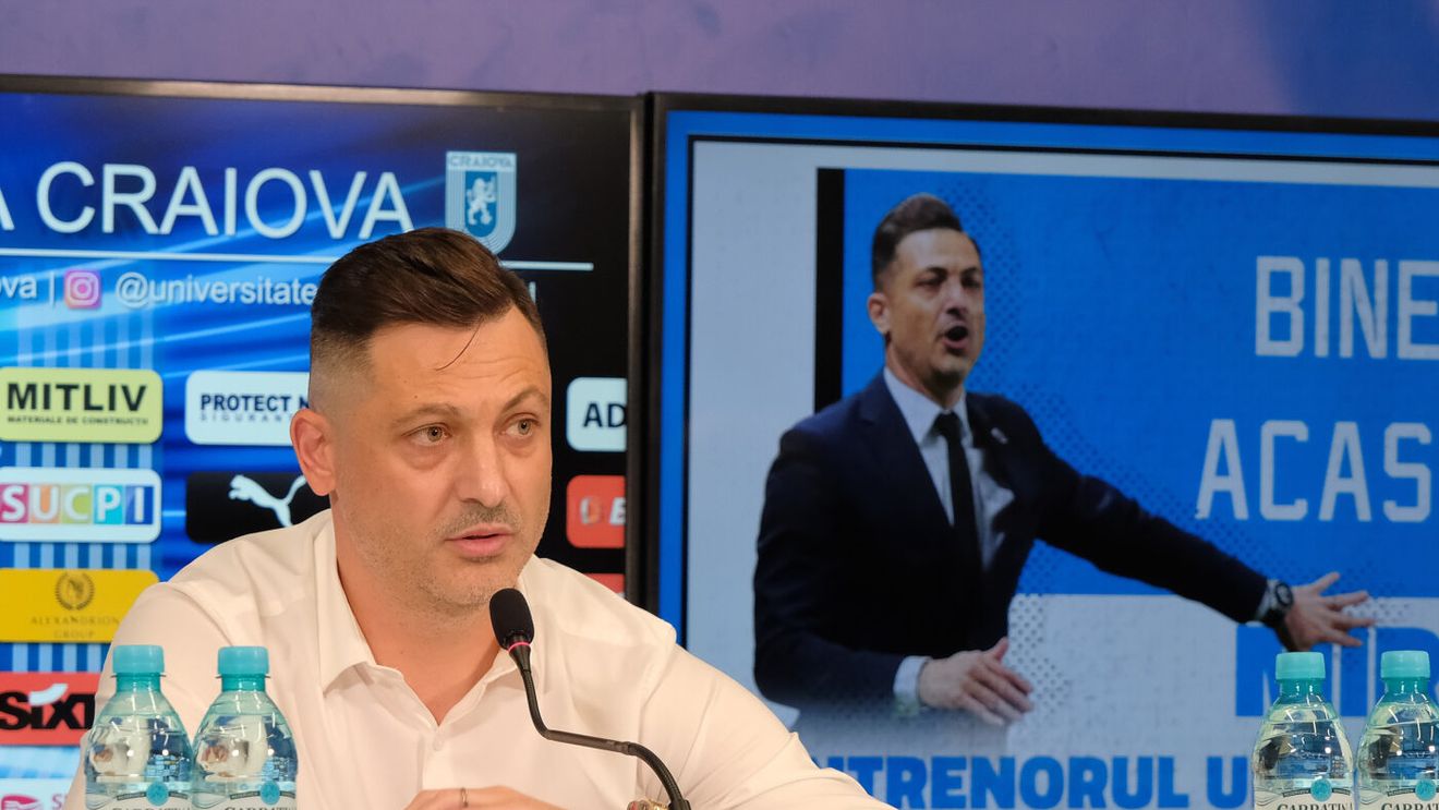 S-a făcut: Mirel Rădoi este aşteptat după-amiază la antrenamentul Universităţii Craiova! Salariul, staff-ul şi obiectivele pe care le are fostul selecţioner în Bănie