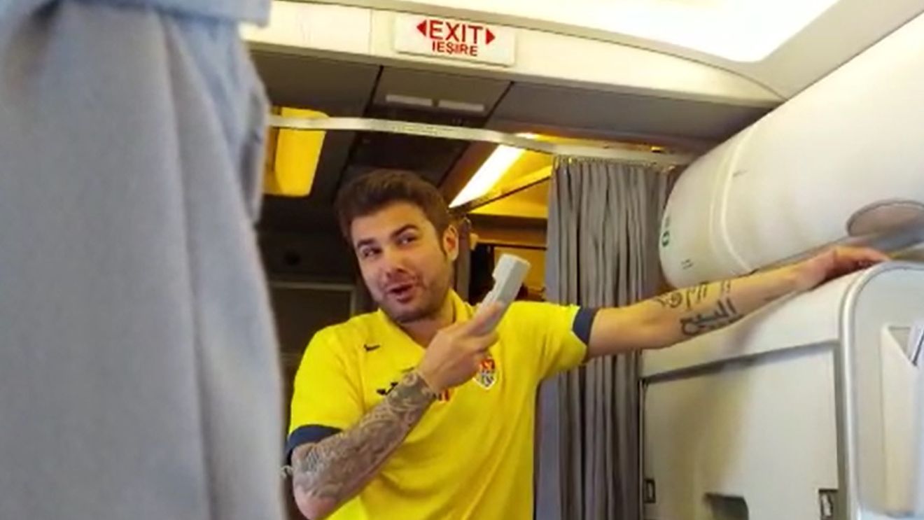 Discurs „briliant” al lui Adrian Mutu în avionul de întoarcere de la Euro U21 din Ungaria: „Sunt trist, dar nu din cauza rezultatului” | VIDEO EXCLUSIV