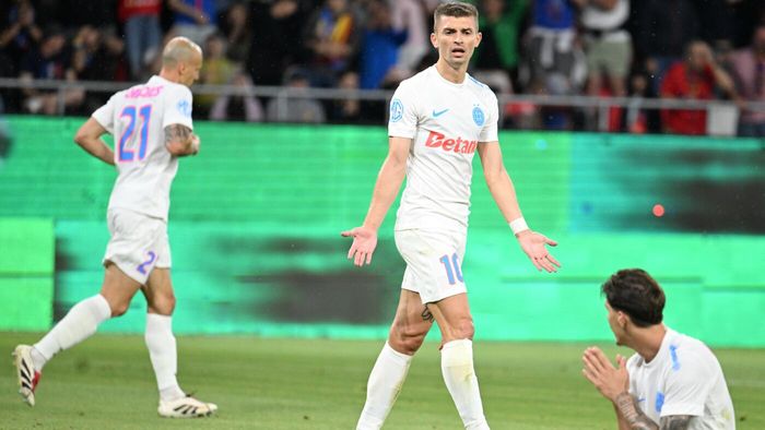Florin Tănase a ieșit cu bărbăție la interviu, după faultul care a îngropat-o pe FCSB cu Shkendija: „De amenzi îmi arde mie?”