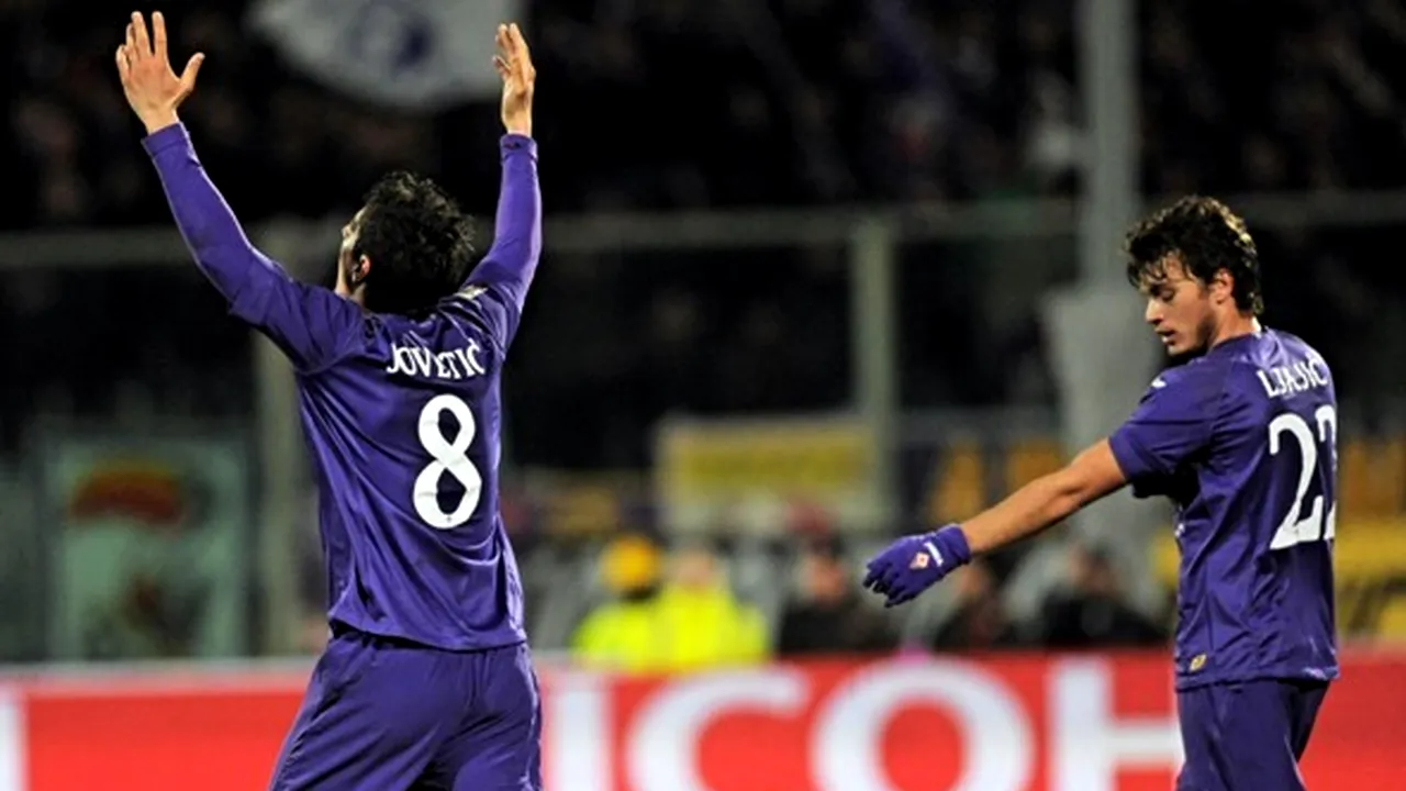 Un dram de speranță pentru CFR! ** Fiorentina - Inter 4-1! Milanezii s-au făcut de râs în capitala Toscanei