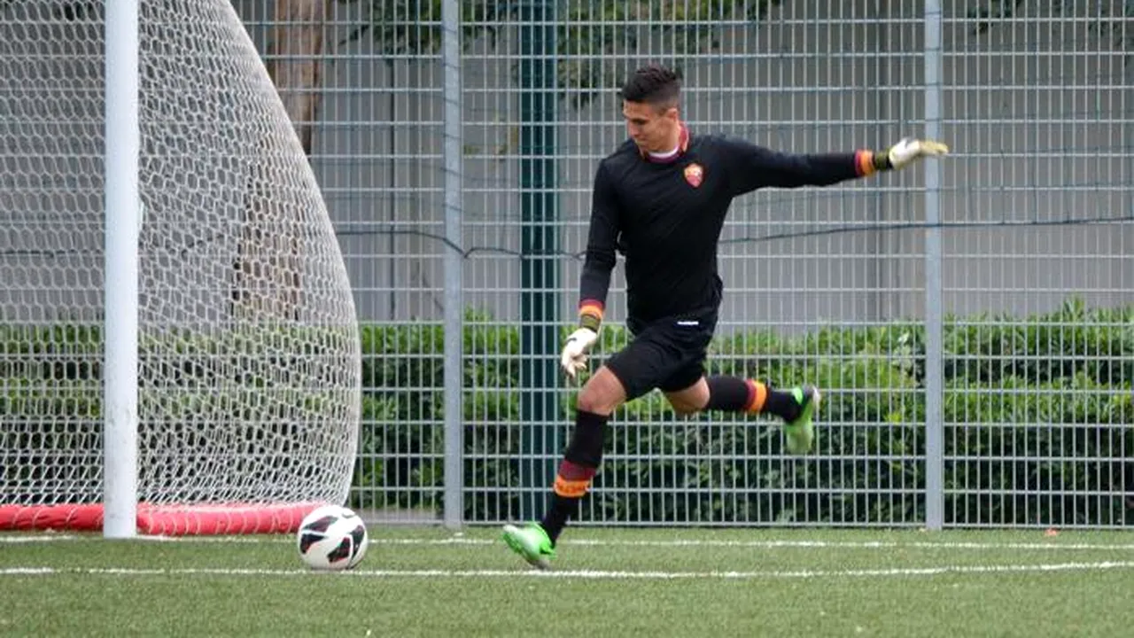 Ionuț Pop, titular în meciul AS Roma - Manchester City, scor 0-4, din Liga Campionilor la tineret