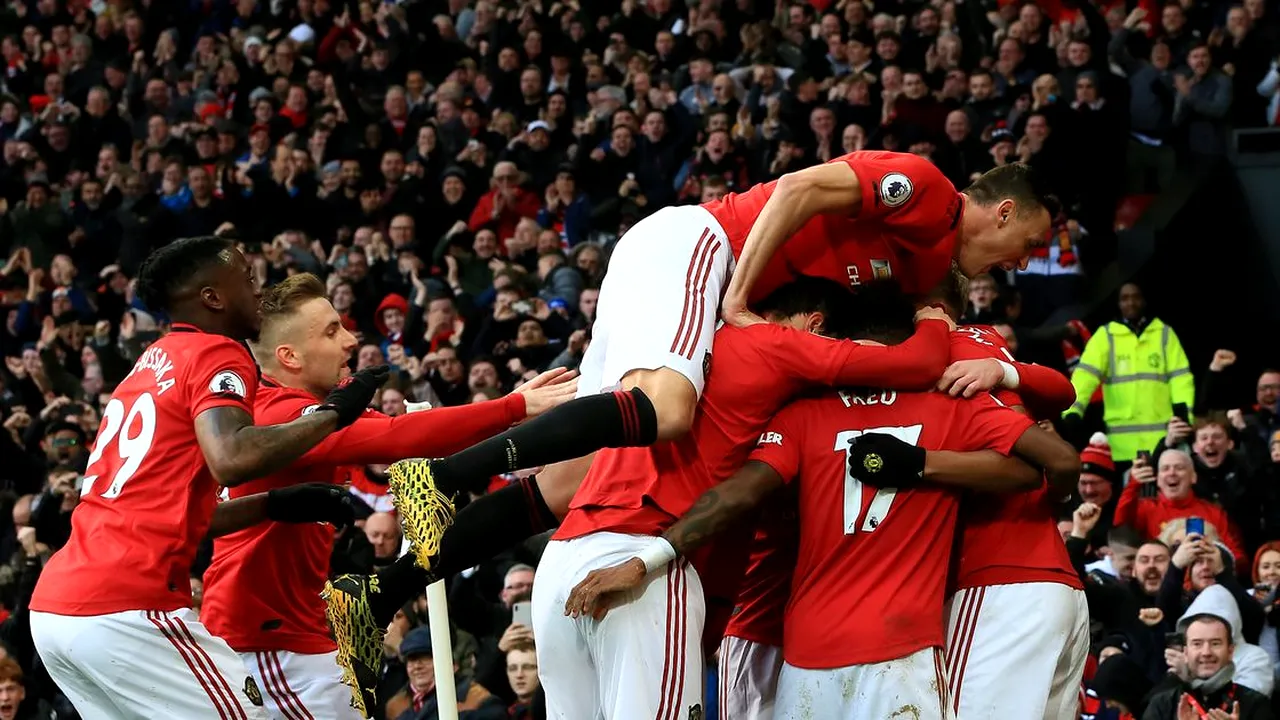 United, victorie în fața lui City în derby-ul orașului Manchester! Martial și McTominay au decisivi | VIDEO