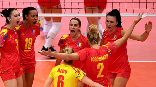Victorie de senzație a naționalei feminine de volei la Campionatul European, în fața a 3.000 de suporteri fanatici magiari: România – Ungaria 3-1!