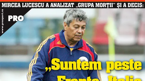 <i class='ep-highlight'>Lucescu</i>: „Suntem peste Franța, Italia și Olanda!”