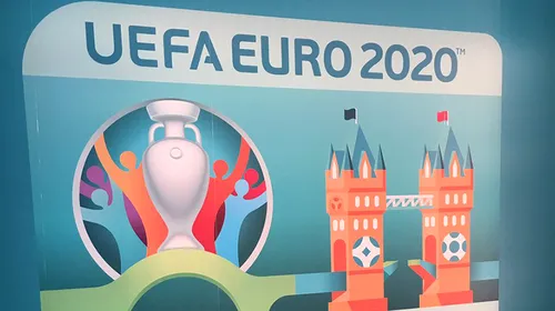 Aleksander Ceferin: „Londra este alegerea perfectă pentru punctul culminant al Euro 2020!” FOTO | Logo-ul competiției