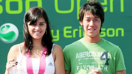IMAGINE RARĂ‚ | În urmă cu 10 ani, Sorana Cîrstea sărbătorea câștigarea unui titlu împreună cu Kei Nishikori. Cum comentează Sori fotografia de colecție 