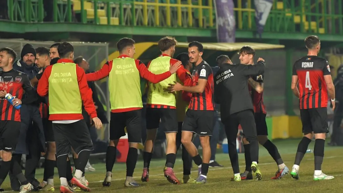 CS Gloria Bistrița e ca și salvată de la retrogradare, dar Nicolae Grigore are obiectiv continuarea șirului de rezultate pozitive: ”Vreau să batem și Slatina”