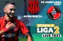 Meci spectaculos între ACSM Reșița și FK Miercurea Ciuc! Harghitenii au câștigat cu 3-2, în urma unui autogol spectaculos din minutul 89