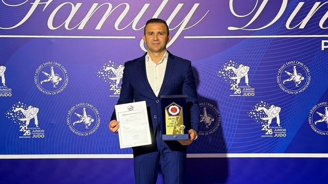 Performanță în arbitrajul românesc! Marian Halas, premiat de Uniunea Europeană de Judo