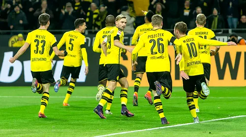 Hoffenheim-Borussia Dortmund, scor 2-2, în etapa a 15-a din Bundesliga