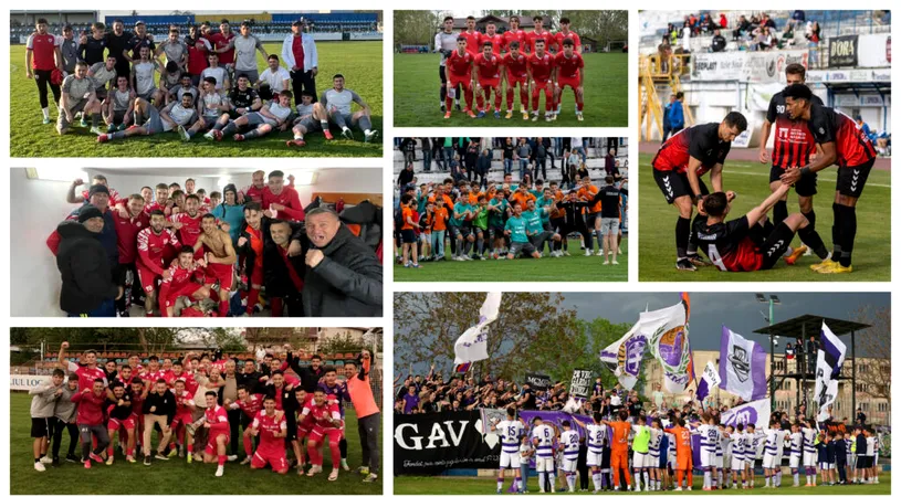 Încă șase echipe au obținut calificarea în faza semifinală a barajului de promovare în Liga 2. Trupa lui Andrei Cristea este campioană în Seria 3, CS Blejoi și-a asigurat locul 2 în Seria 5