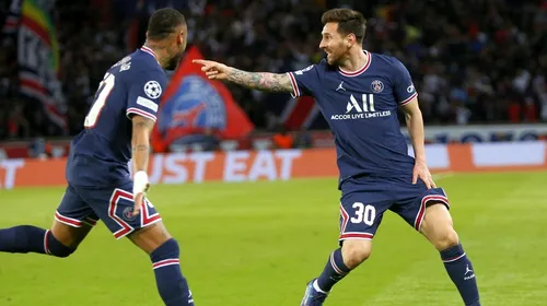 Lionel Messi a reacționat după ce a înscris primul său gol pentru PSG chiar în poarta fostului său antrenor: „Încă mă adaptez ușor-ușor”