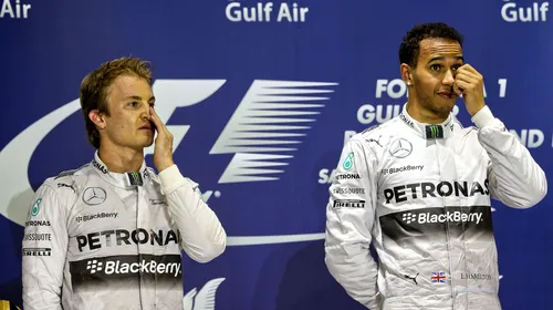 Mercedes îi avertizează pe Hamilton și Rosberg să înceteze războiul: „A fost o decizie extrem de lucidă în urmă cu trei ani, dar vom analiza dacă în continuare este cea mai bună alegere pentru noi”