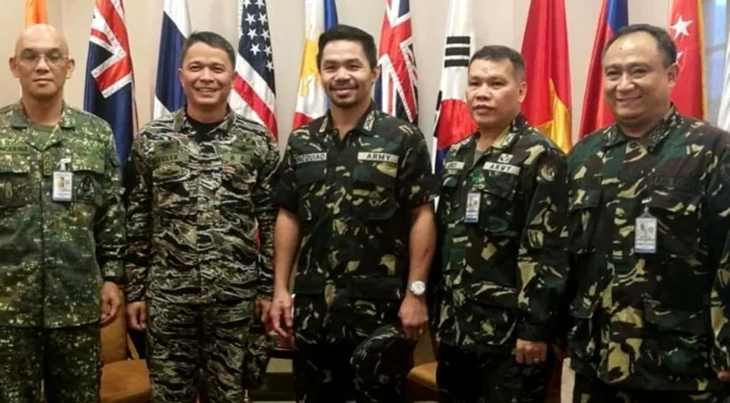 Manny Pacquiao a devenit colonel în armata din Filipine
