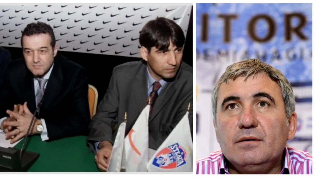 REMEMBER | Hagi s-a opus la începutul anilor 2000 tripletei Viorel Păunescu - Pițurcă - Gigi Becali. Ce răspuns a primit atunci din partea jucătorilor steliști? 