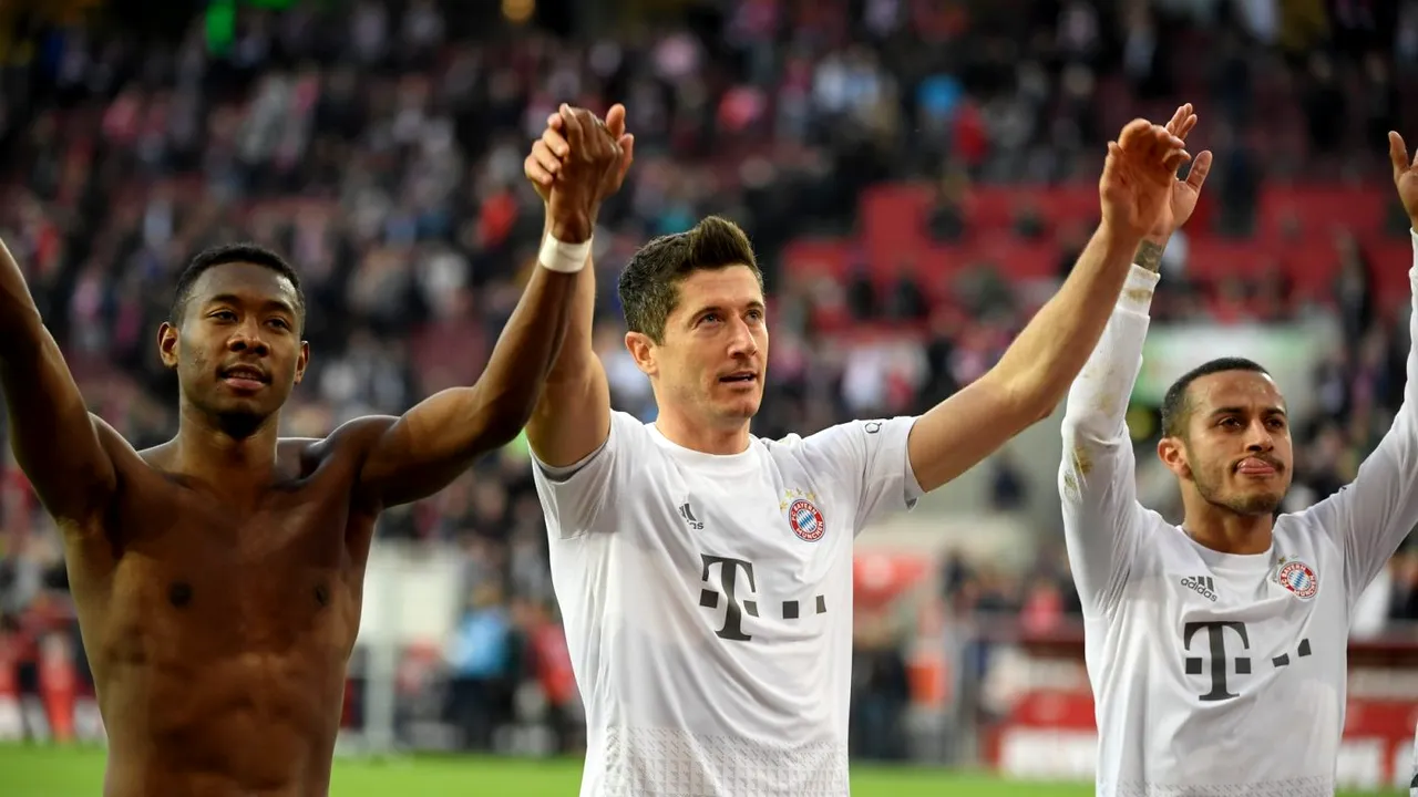 Bayern a făcut show în deplasarea de la Koln și este iar lider în Bundesliga. Campioana a marcat de trei ori în primele 12 minute