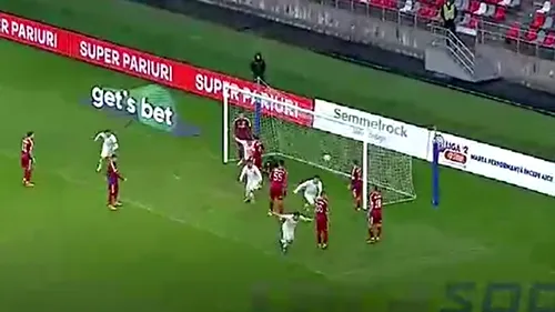 Un nou gol fabulos în România! Astra, reușită de excepție în Ghencea. A marcat direct din corner împotriva Stelei | VIDEO