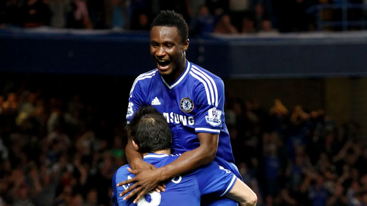 Obi Mikel a reușit primul gol în 7 ani la Chelsea